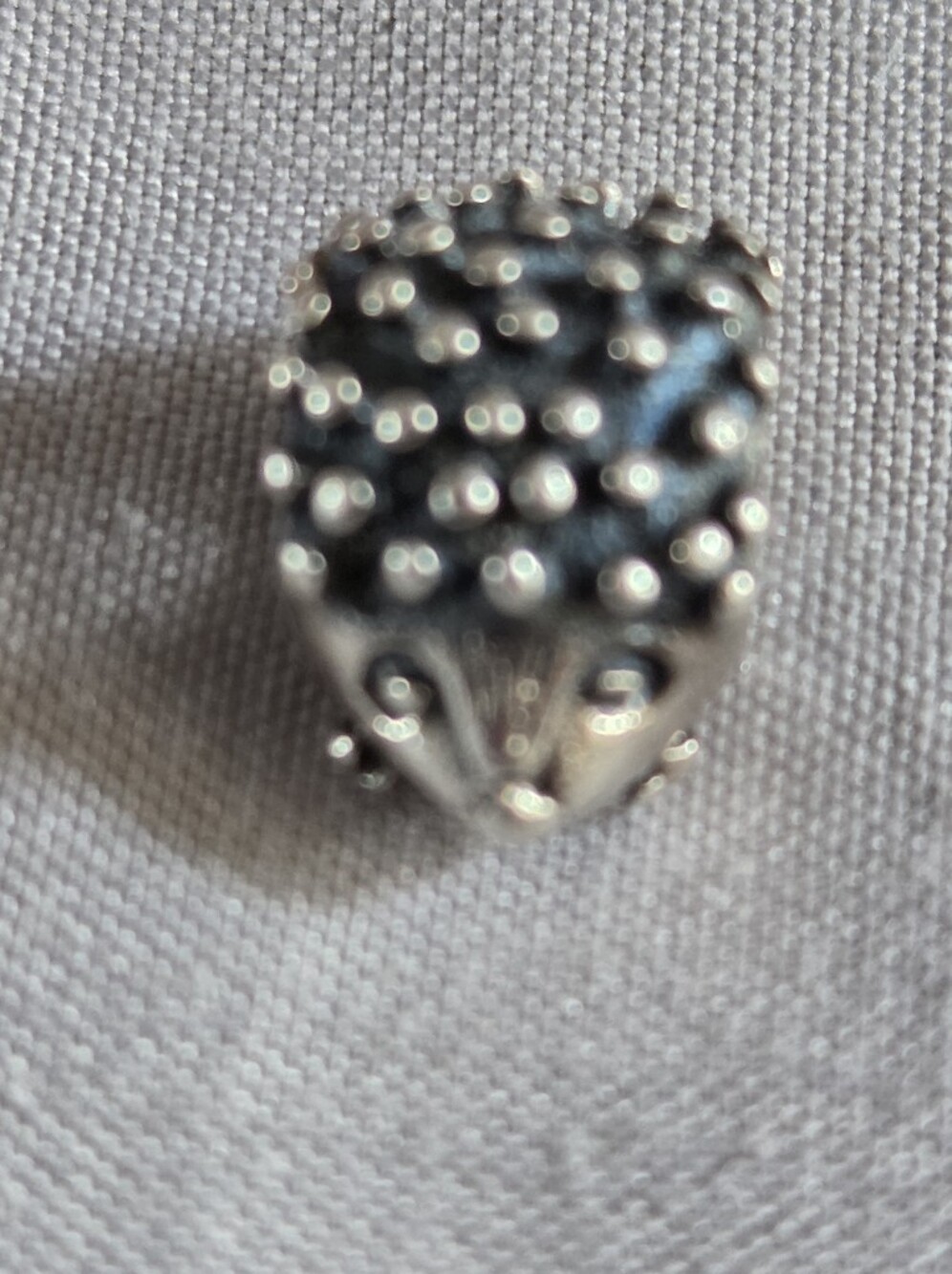 Pandora Sterling Silver Hedgehog Charm